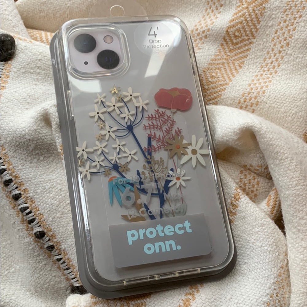 Protect Onn Floral Phone Case for 2022 iPhone 6.7” Max (2 camera)